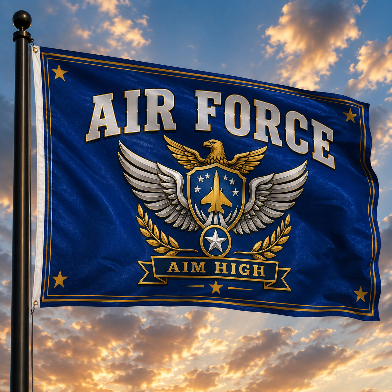 Air Force Aim High Flag