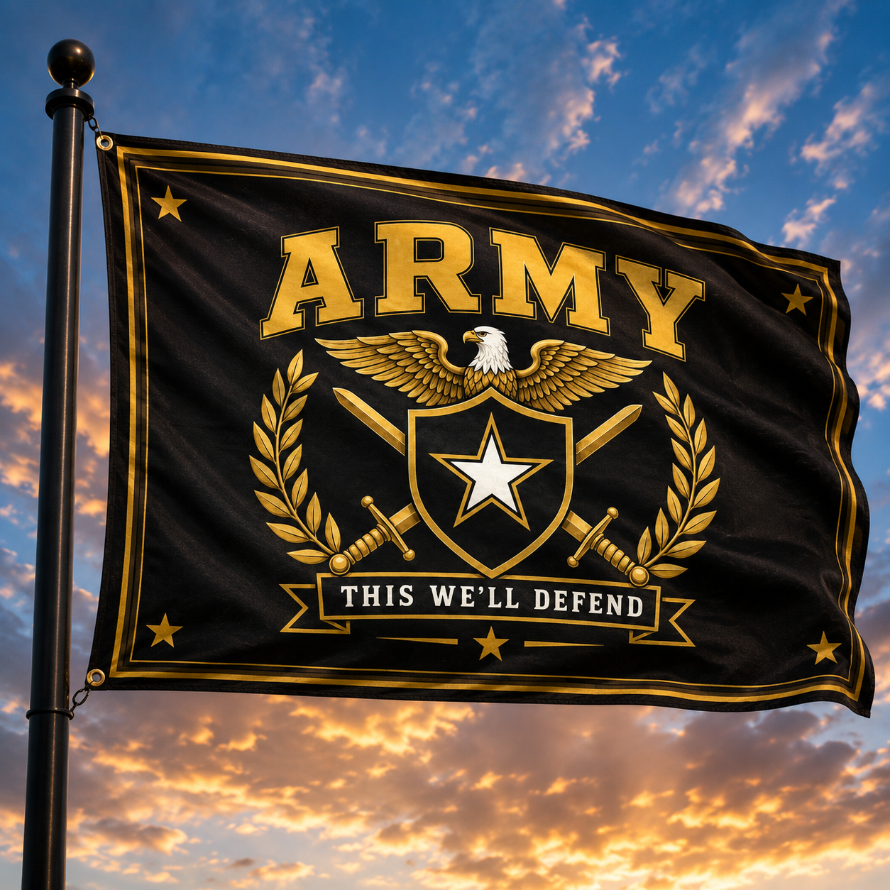 Army “This We’ll Defend” Flag.