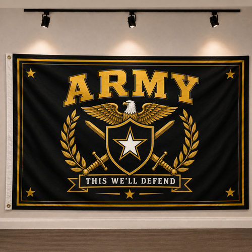 Army “This We’ll Defend” Flag.