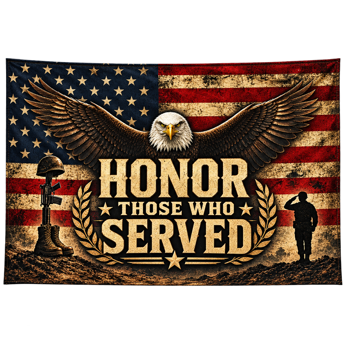 Honor Those Who Served Flag -09