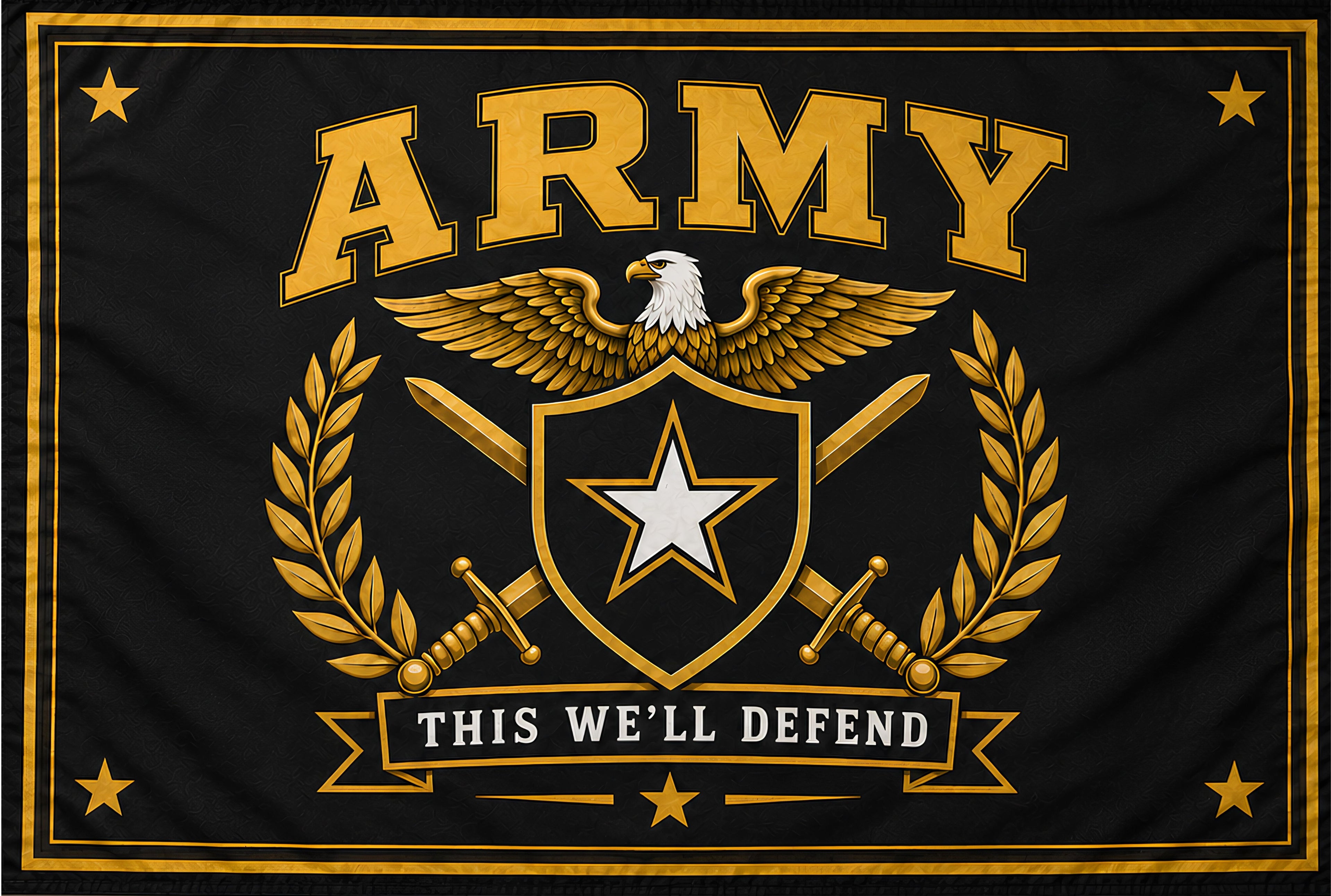 Army “This We’ll Defend” Flag.